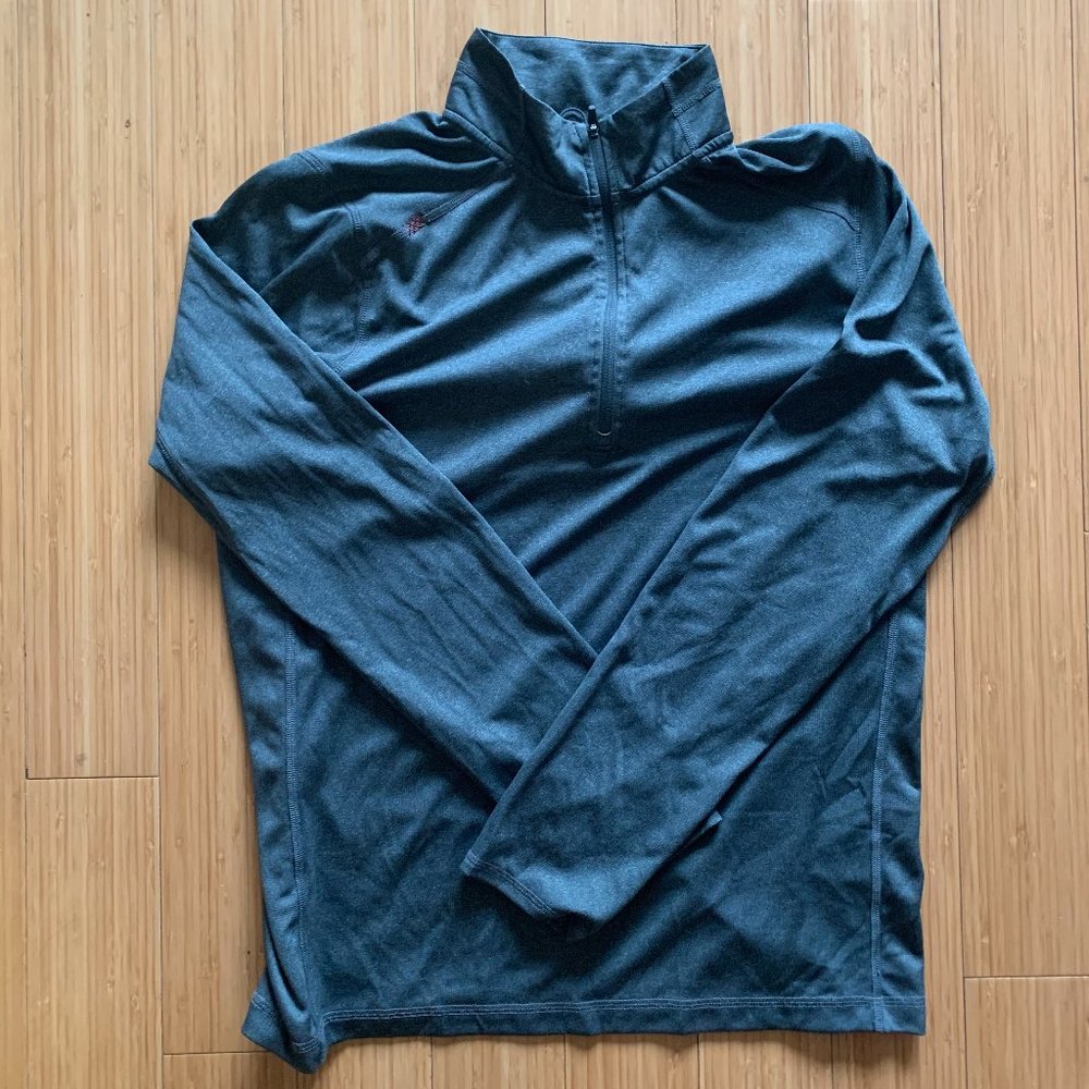 Rhone Sequoia 1/4 Zip Irone Gate Color